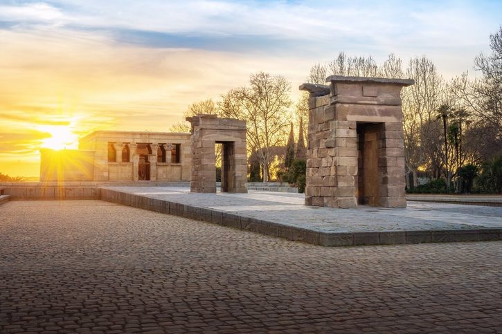 Madrid – Chrám Debod (Templo de Debod)