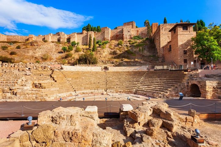 Málaga - Římské divadlo (Teatro Romano)