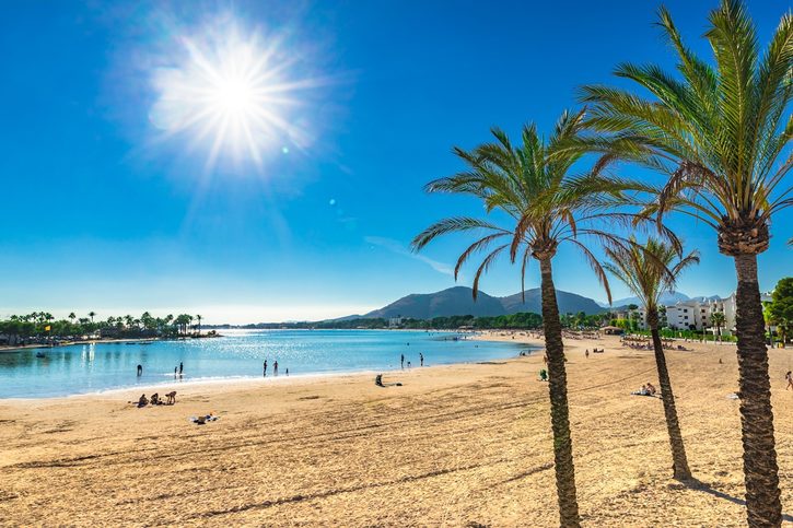 Alcúdia – Výhľad na Platja d'Alcúdia