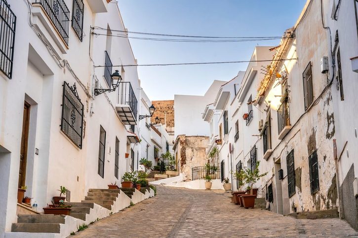 Domy typické pre mestá Motril a Salobreña.