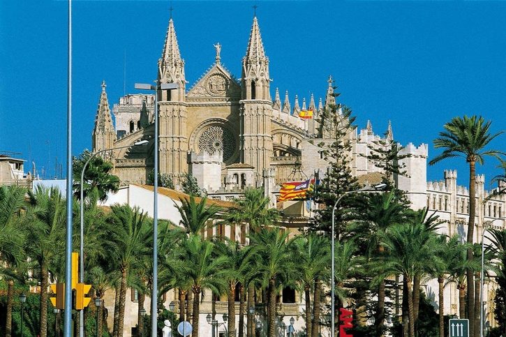 Palma de Mallorca - Katedrála Panny Marie, známá také jako La Seu
