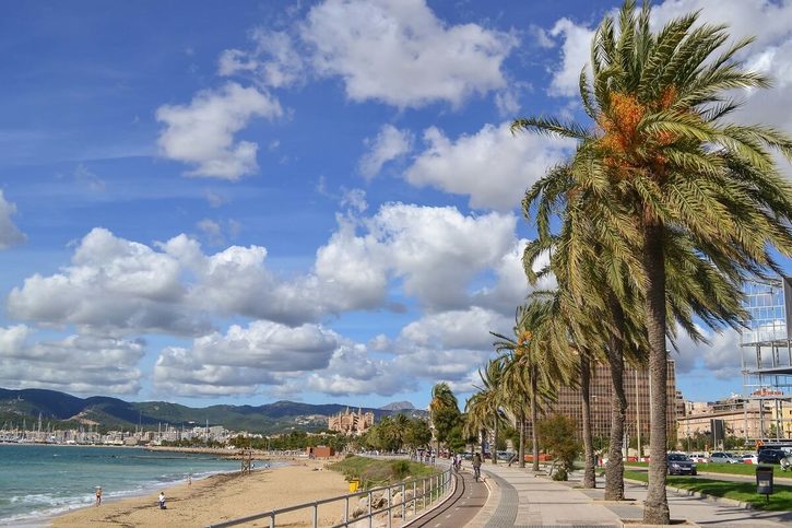 Palma de Mallorca - Promenáda Paseo Marítimo 