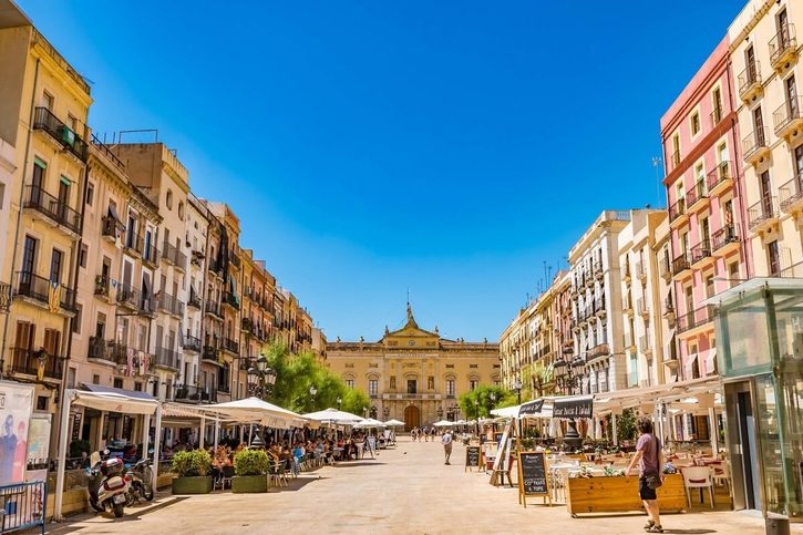 Tarragona – Hlavné námestie Placa de la Font