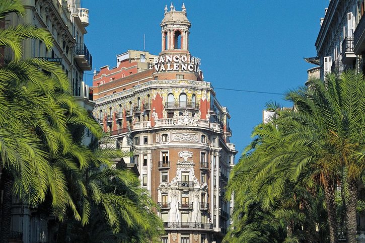 Budova banky vo Valencii