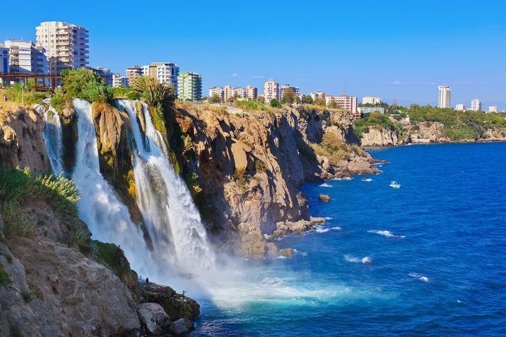 Antalya - Dolné vodopády Düden
