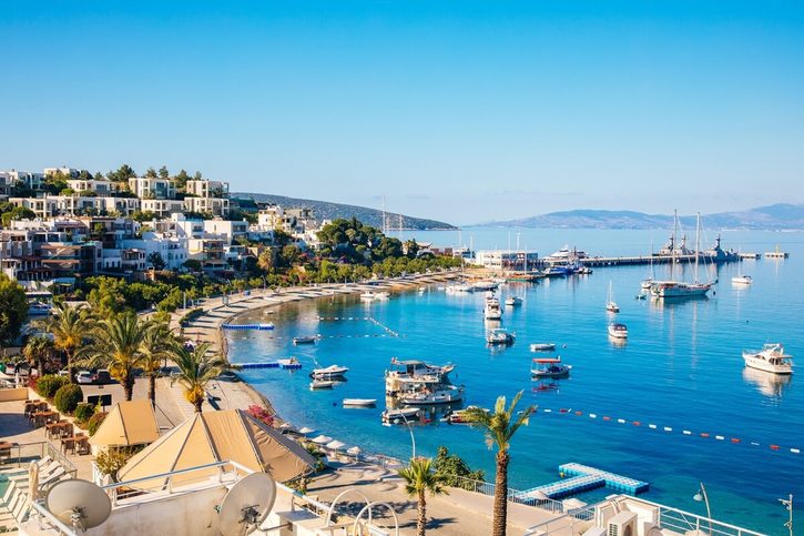 Bodrum – Pohľad na Bodrum Beach Bodrum – Pohľad na Bodrum Beach