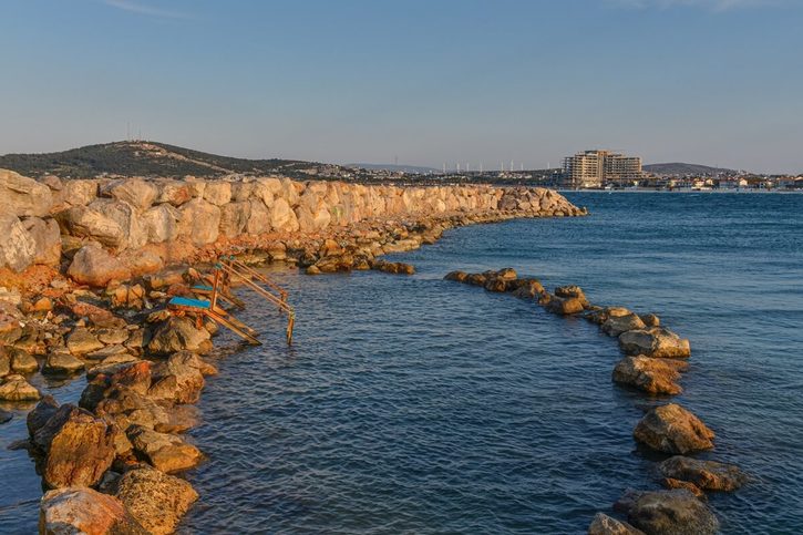 Çeşme – Yıldızburnu – horúce pramene v prístave Ilica.