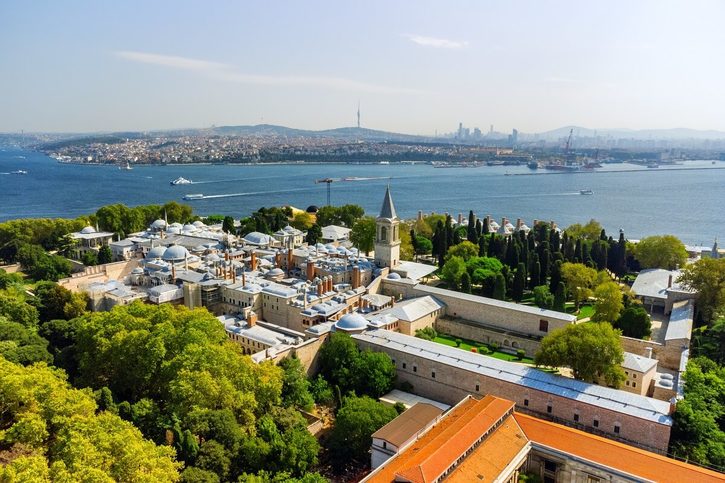 Istanbul - Topkapi palác (Topkapı Sarayı)