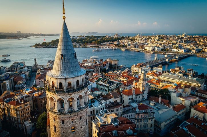 Istanbul - Galatská věž (Galata Kulesi) 