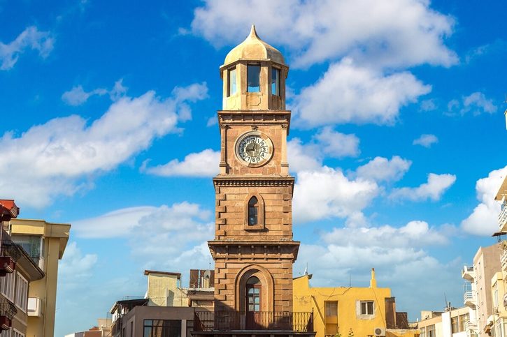 Kepez (Çanakkale) - Historická věž s hodinami