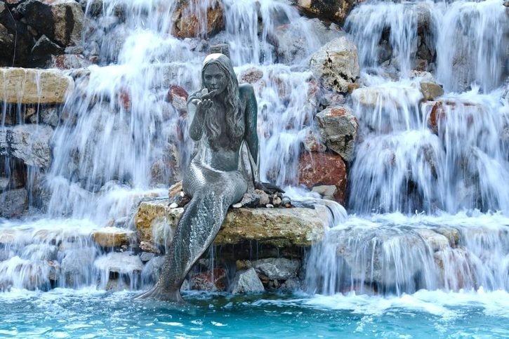 Marmaris – Fontána s morskou pannou