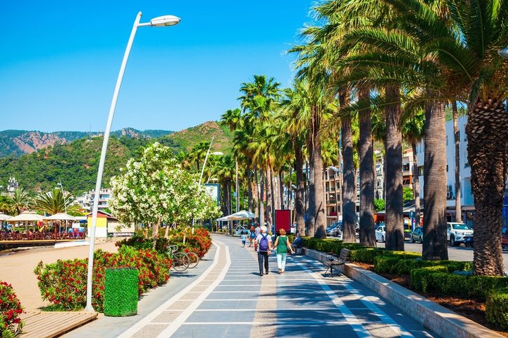 Marmaris – Pobrežná promenáda