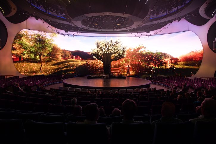 Divadlo, představení Tree Of Life - Celebrity Apex