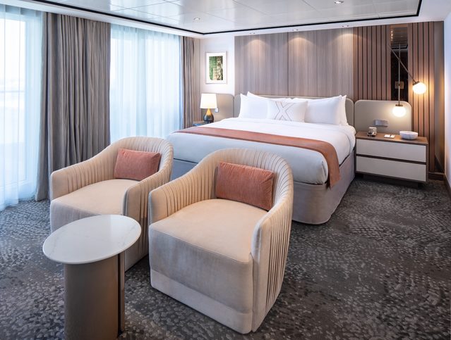 Penthouse Suite, ložnice - Celebrity Silhouette