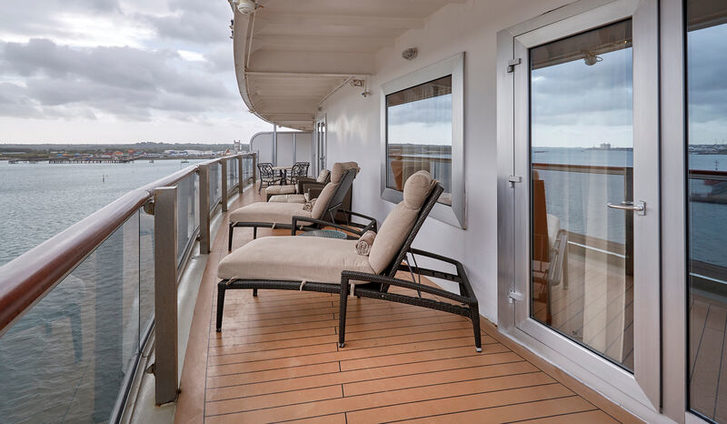 Grand Suite, balkon - Queen Elizabeth