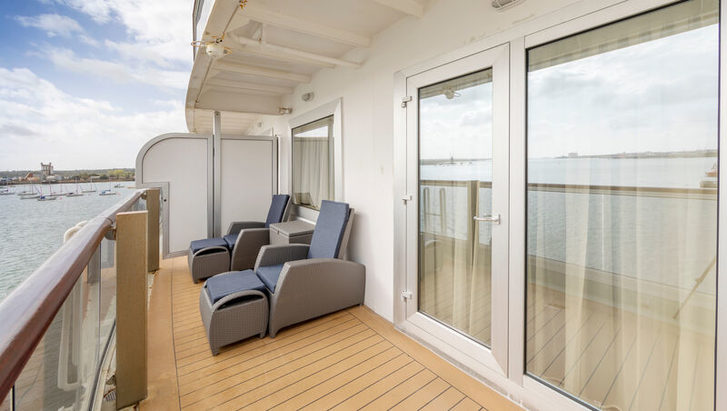 Queens Grill Suite, balkon - Queen Elizabeth