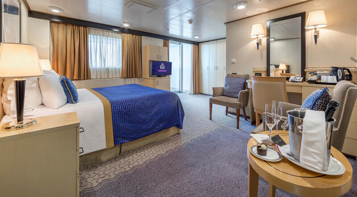 Kajuta s balkonem Club Balcony - Queen Elizabeth