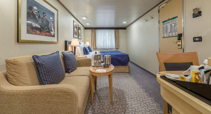 Kajuta s oknem - Queen Elizabeth