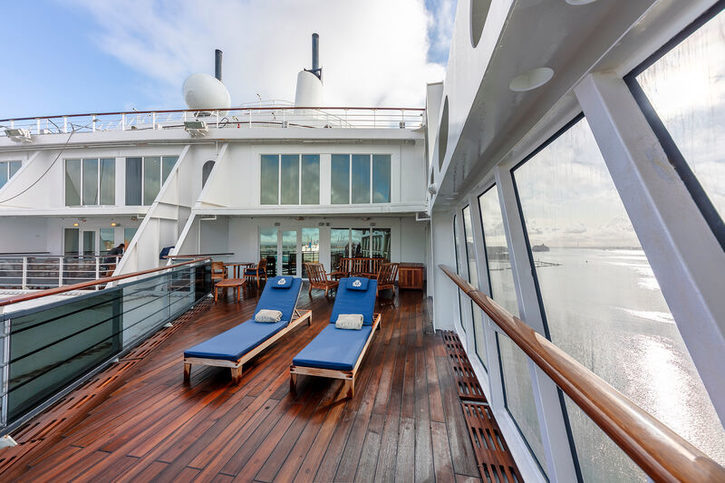 Grand Duplex Suite, balkon - Queen Mary 2