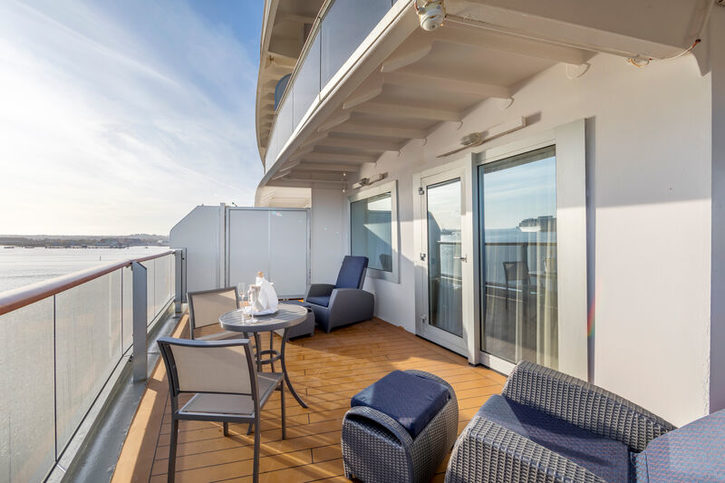 Queens Suite, balkon - Queen Victoria
