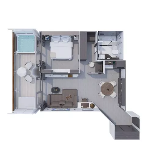 Cove Residence, plánek - Explora I