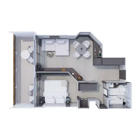 Grand Penthouse, plánek - Explora I