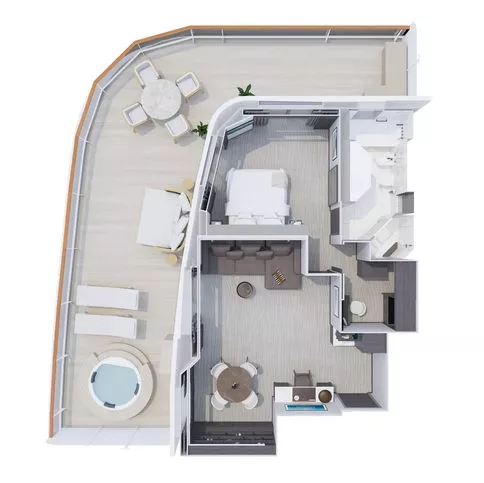 Serenity Residence, plánek - Explora I