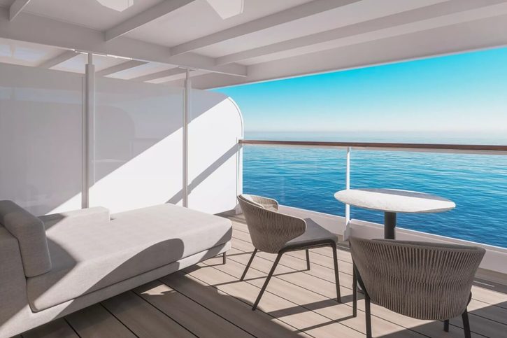Ocean apartmá s velkou terasou (GT), terasa - Explora III