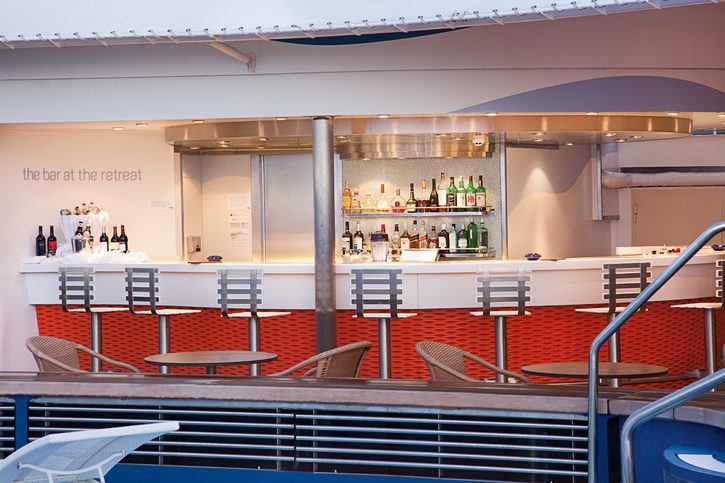 Venkovní bar - Zaandam