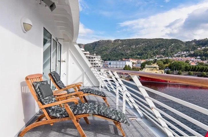 Suite, balkon - Midnatsol