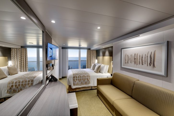 Kajuta s balkonem - MSC Bellissima