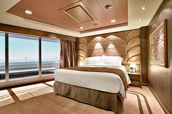 Štvorlôžkové rodinné apartmá Executive Suite (YC2) – MSC Divina