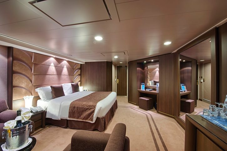 Štvorlôžkové apartmá Deluxe Suite (YC1) – MSC Divina