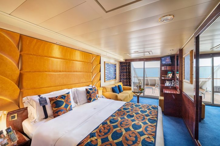 Trojlôžkové apartmá Deluxe Suite (YC1) – MSC Fantasia