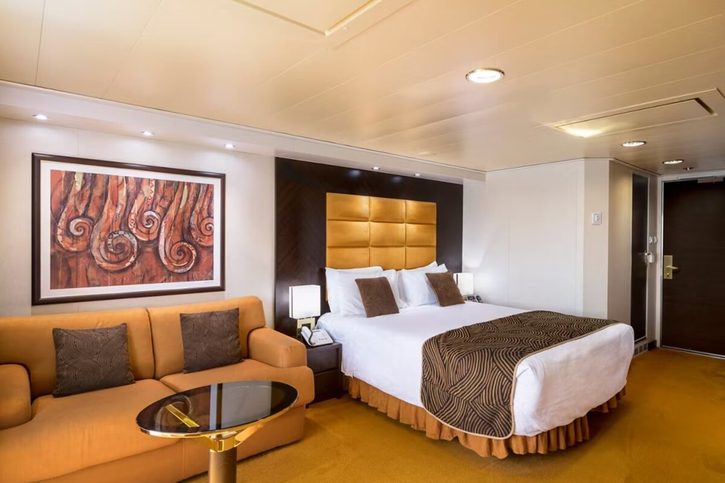 Apartmá Deluxe Suite Aurea s oknem s panoramatickým výhledem (SRS) - MSC Fantasia