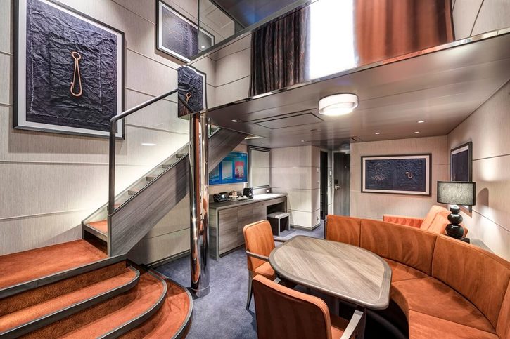 Apartmán Duplex (YCD), obývacia časť – MSC Meraviglia