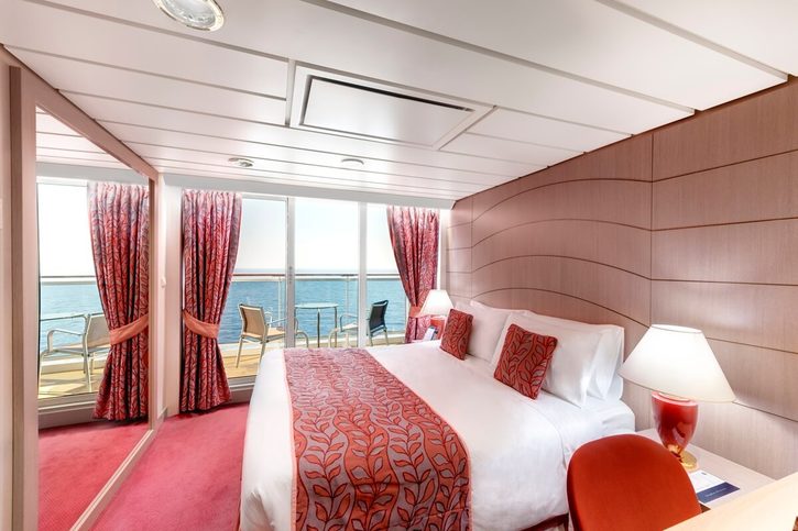 Dvojlôžková kajuta s balkónom – MSC Opera
