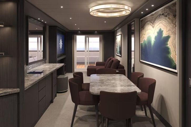 Apartmá Yacht Club Royal Suite s vírivkou (YC3) – MSC Poesia