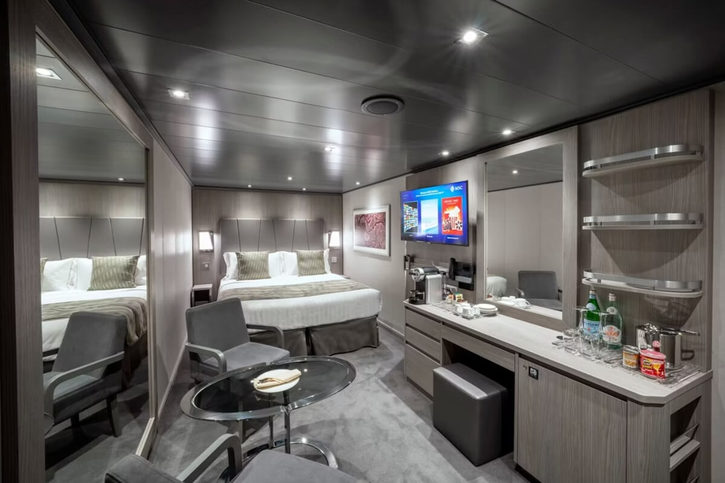 Vnútorné apartmá MSC Yacht Club (YIN) – MSC Seascape