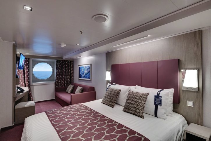 Štvorlôžková kajuta s oknom – MSC Seaside