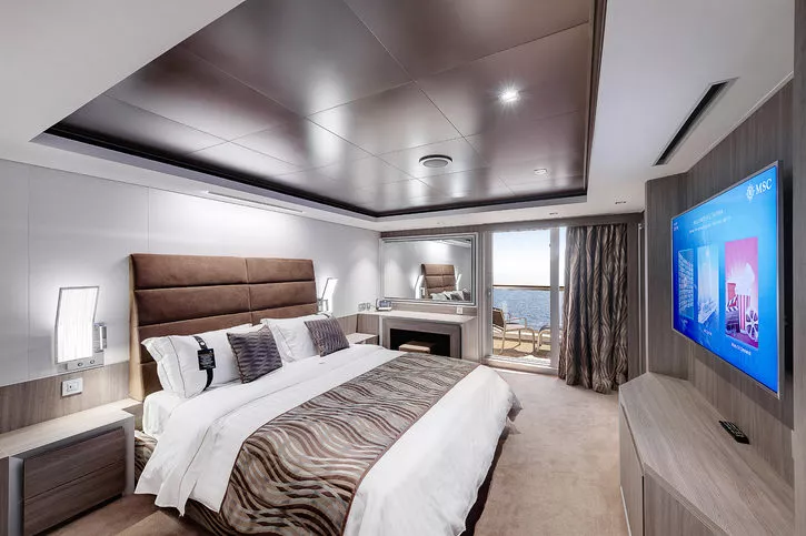 Čtyřlůžkové Rodinné apartmá Yacht Club Executive (YCT) - MSC Seaview