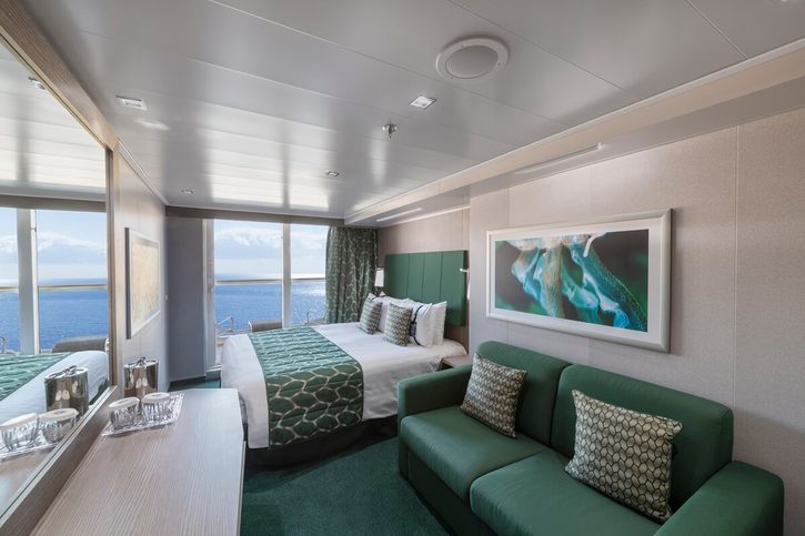 Štvorlôžková kajuta s balkónom – MSC Seaview