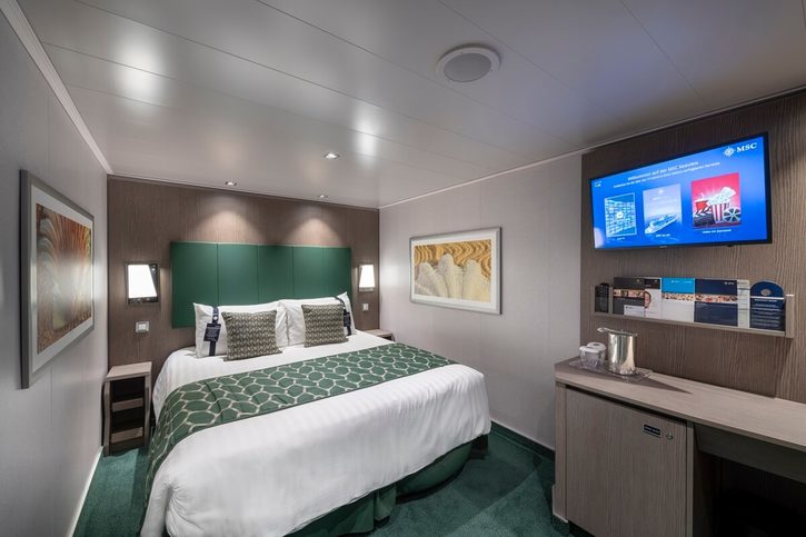 Dvojlôžková vnútorná kajuta – MSC Seaview