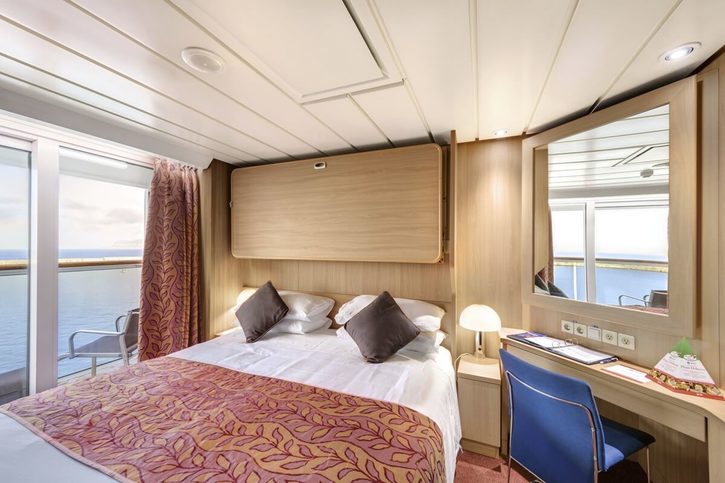Trojlôžková kajuta s balkónom – MSC Sinfonia