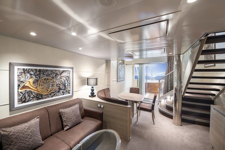Apartmá Yacht Club Duplex s vířivkou (YJD) - MSC Virtuosa
