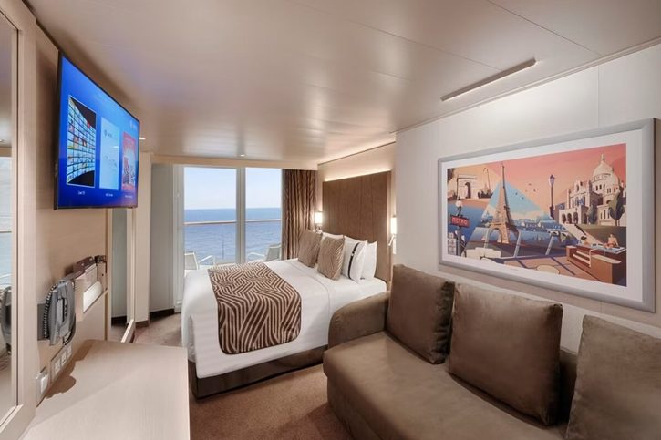 Kajuta Aurea s balkónom – MSC World America