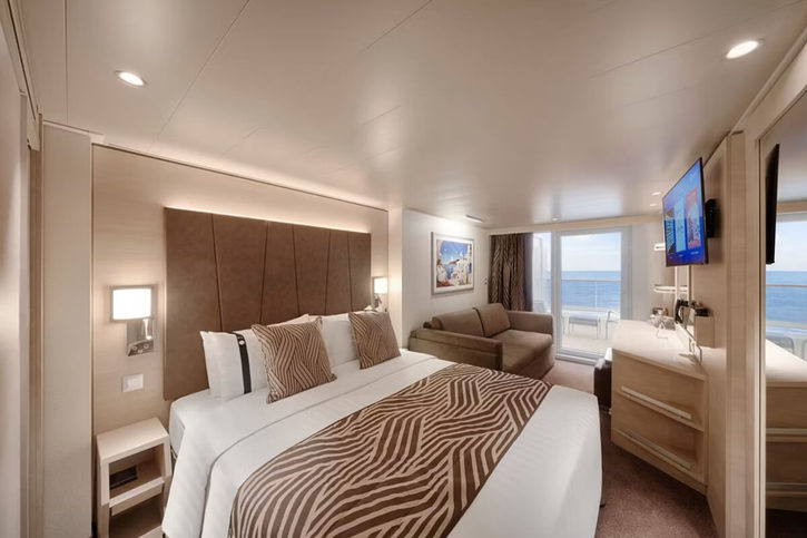 Kajuta Premium Aurea s balkónom – MSC World America