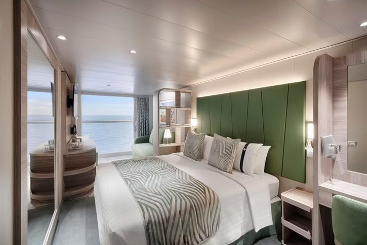 Kajuta Aurea Infinite s oknom – MSC World America