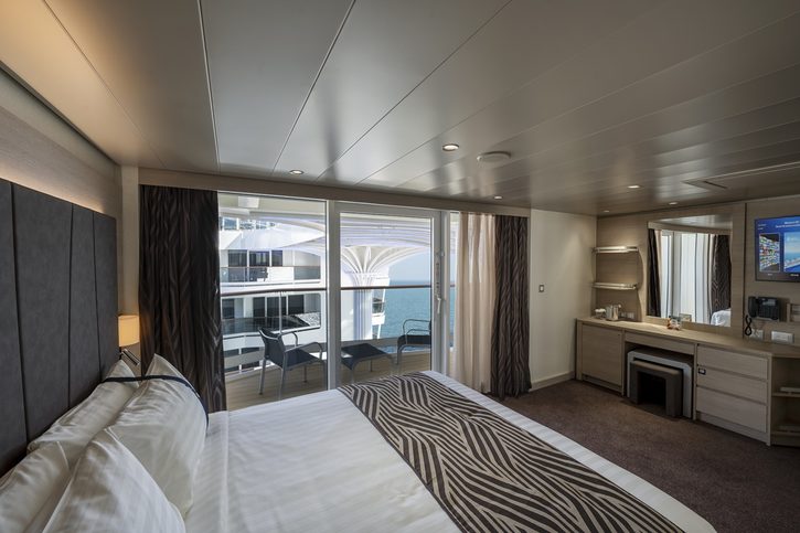 Apartmá Deluxe Suite Aurea s výhl. na promenádu (SRP) - MSC World Europa