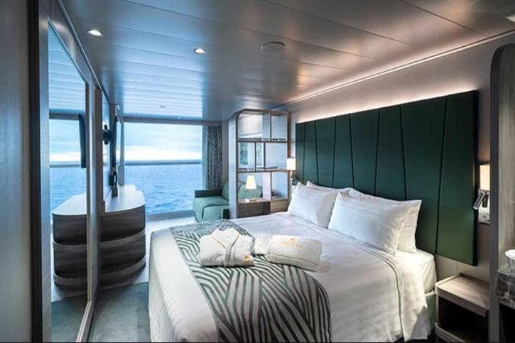 Štvorlôžková kajuta Aurea s oknom (VLA) – MSC World Europa